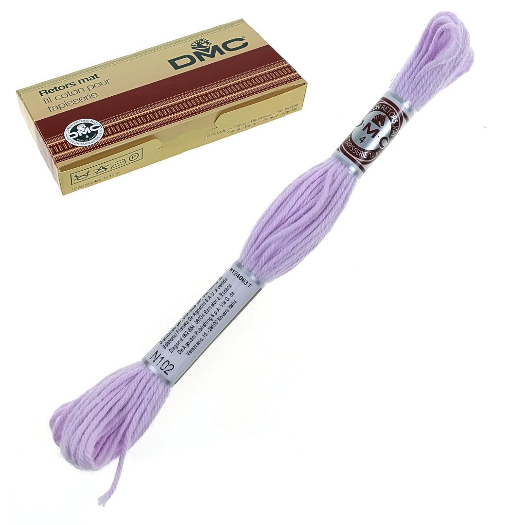 DMC cotton yarn Mulina Skein 10 m N102 Myosotis