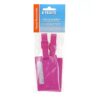 2 Luggage Tags Pink 4-Travel