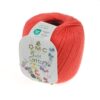 DMC cotton yarn Mulina Skein approx. 93 m N18 Coral - 30g.