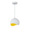 MAVIA ceiling luminaire, 4987, AC220-240V, 50/60Hz, 1*E27, IP20, dia. 20 cm, single, white/yellow