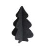 Grey Felt Christmas Tree 10x10x12 cm