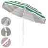 Beach umbrella 160 cm BORA BORA UV, 100% polyester GREEN