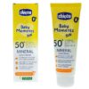 Mineral sunscreen SPF 50+ 75 ML Chicco Baby Moments