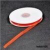 Orange chiffon ribbon (1/4") 6mm - 020 (50 yds) 45.72 m