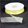 Cream chiffon ribbon (1") 25mm - 098 (25 yds) 22.86 m