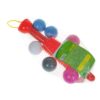 Toy knocker 36 cm with 8 balls Set MIX colors