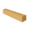 Flap cardboard TUBE 610x80x80mm wave 3W C 430g/m2 gray 126 g