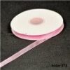 Pink chiffon ribbon (1/4") 6mm - 074 (50 yds) 45.72 m