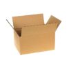 Flap cardboard 200x150x100mm wave 3W B 430g/m2 grey 60g