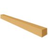 Flap cardboard TUBE 1400x100x100mm wave 3W C 430g/m2 gray 360 g