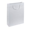 Kraftlux paper gift bag - made of ecological paper, without foil, cotton handle, 30 x 10 x 40
