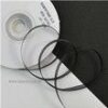 Chiffon ribbon black (1/4") 6mm - 031 (30 yds) 27.43 m