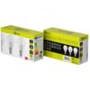 G-TECH LED bulb, B45, E14, 5.0W, 400lm, 3000K, AC220-240V, 3-PAK ., 200°