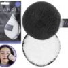 Double-sided makeup remover pad
