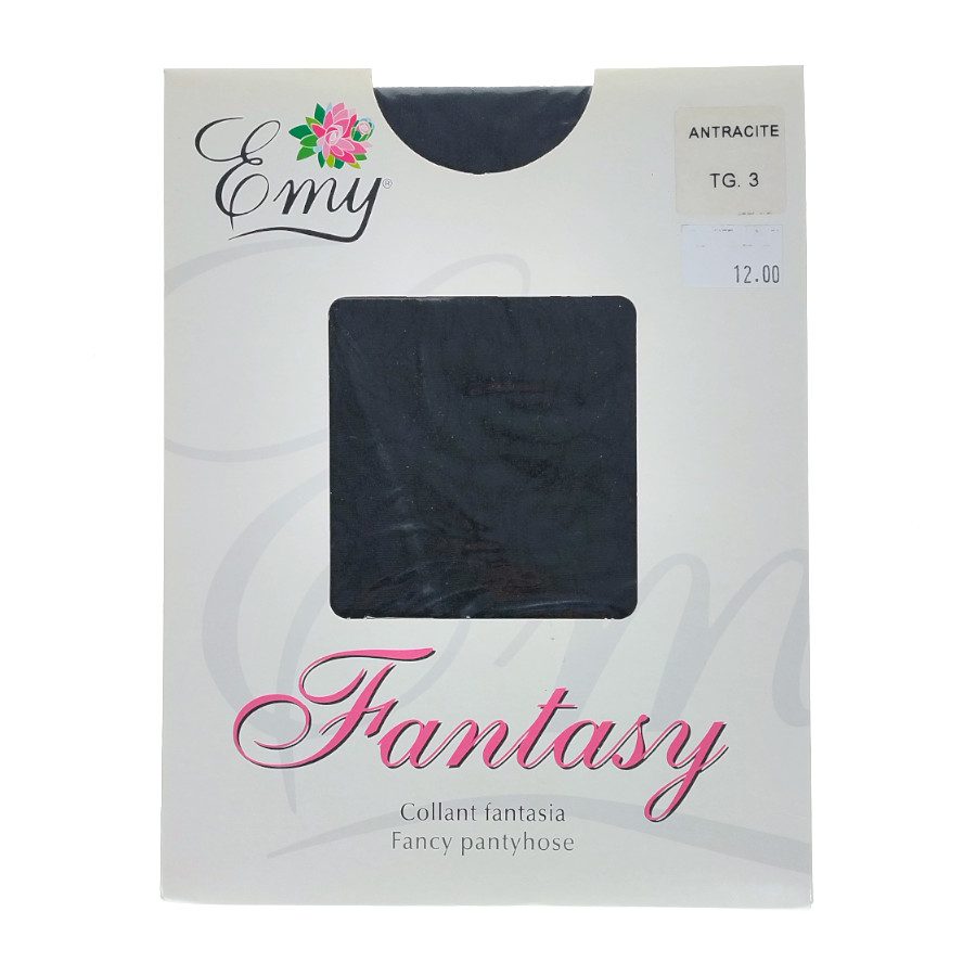 Women's tights Emy Fantasia Lys Antracite TG3 TG4 TG5 MIX