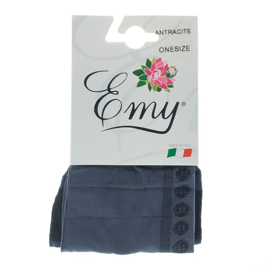 Women's knee socks Emy Evangeline Antracite OneSize