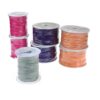 Waxed cord 1 mm 100 m MIX colors