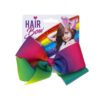 RAINBOW colorful hair bow