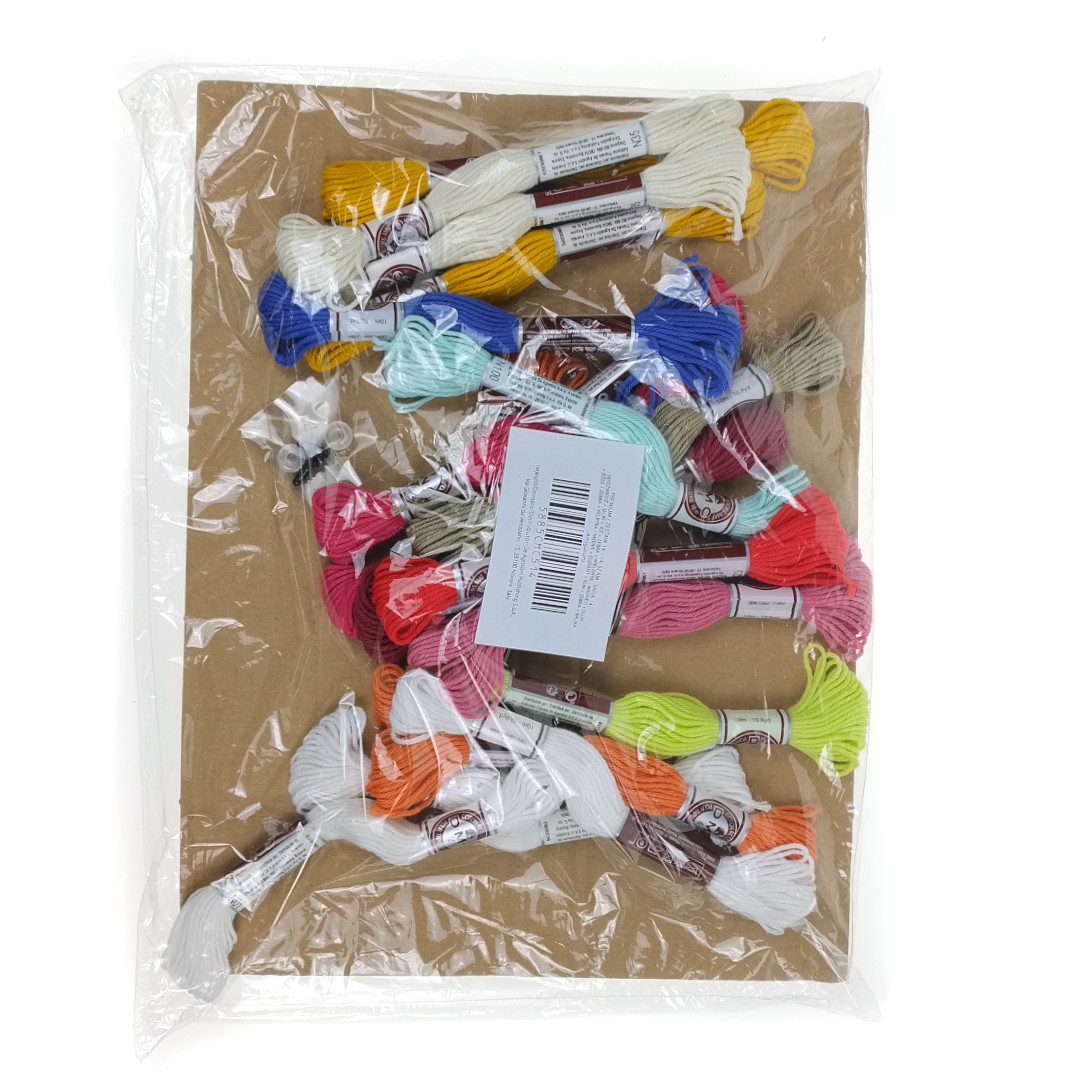 Zestaw do Amigurumi - włóczki DMC UPS 14 Niedźwiedź + Słoń + Jeż + Zebra + Wieloryb