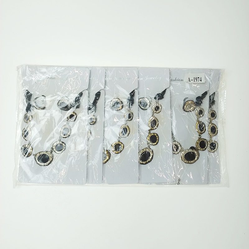 Necklace - artificial jewelry grade II