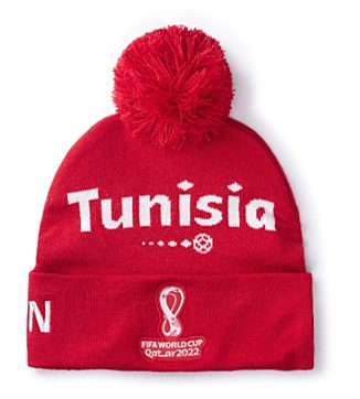 Winter cap, FIFA FWC 2022, Tunisia One size