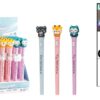 Luminous pen 0.7mm Raccoon Deer Owl MIX designs