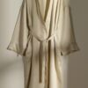Layos Lyocell bathrobe beige S/M Home&You