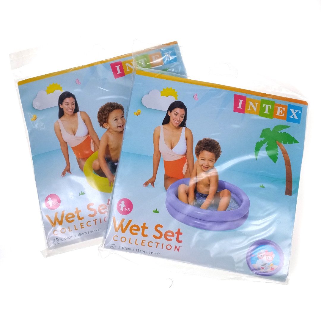 Dmuchany basen dla dzieci INTEX 61x15 cm, mix kolorów