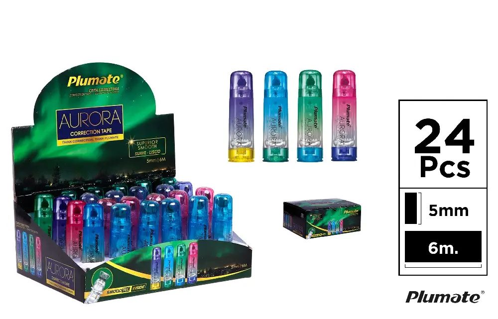 Korektor w taśmie MIX kolorów