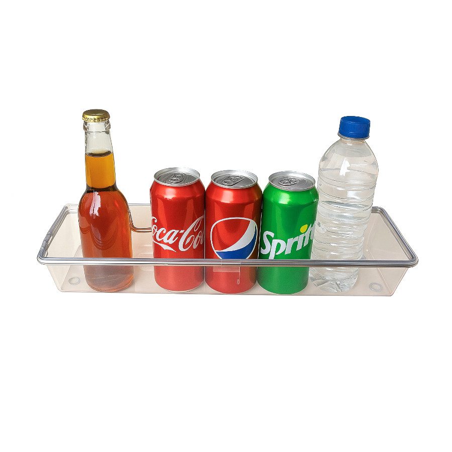 Półka plastikowa do przechowywania 34x10x5 cm z kołkami montażowymi