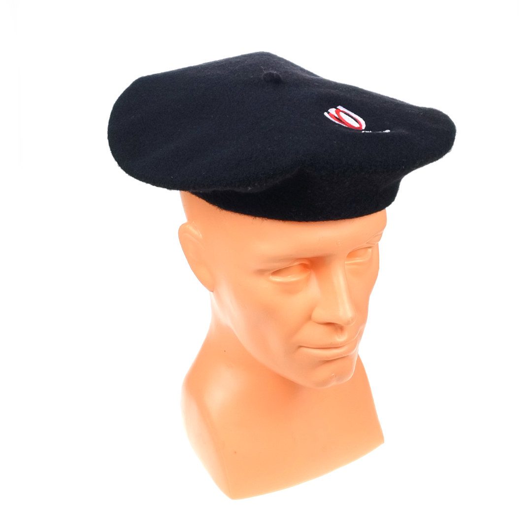 Rugby wełniany World Cup 2023 Beret rugby czarny