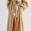 Layos Lyocell bathrobe beige S/M Home&You
