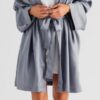 Layos Lyocell robe grey S/M Home&You