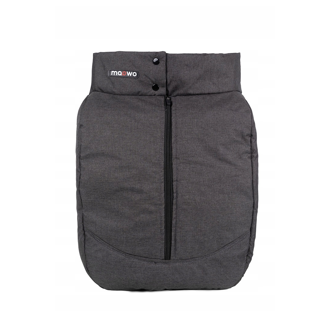 Okrycie na nóżki Śpiworek do wózka Ciemno szary 53x36 Ocieplany