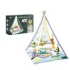 Children's play tent Jungle educational mat 2-in-1 + TOYS + PUSH (Copy)