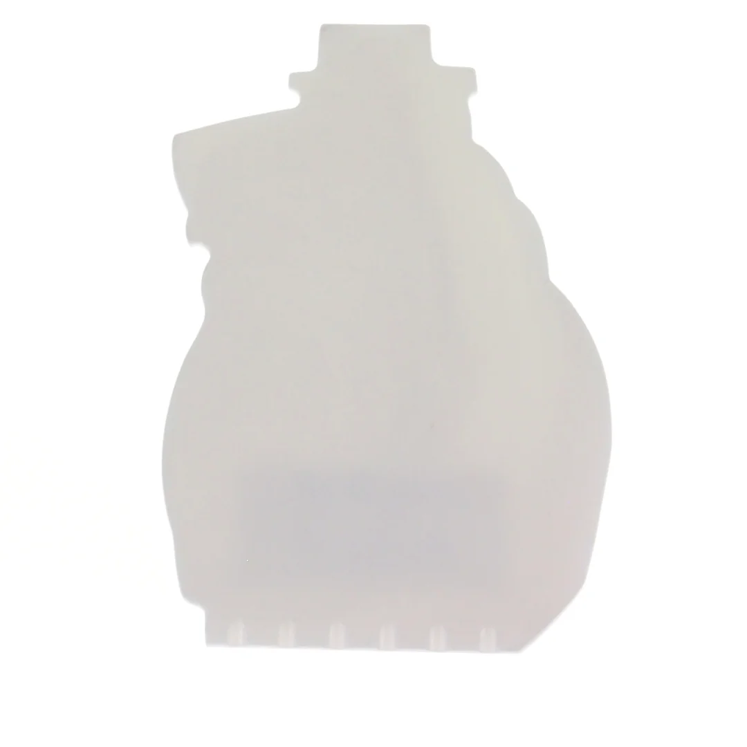 Glass scraper 9x13.5 cm white