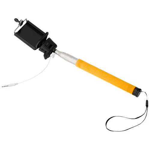 Selfie stick telescopic 90 cm SELFIE, orange