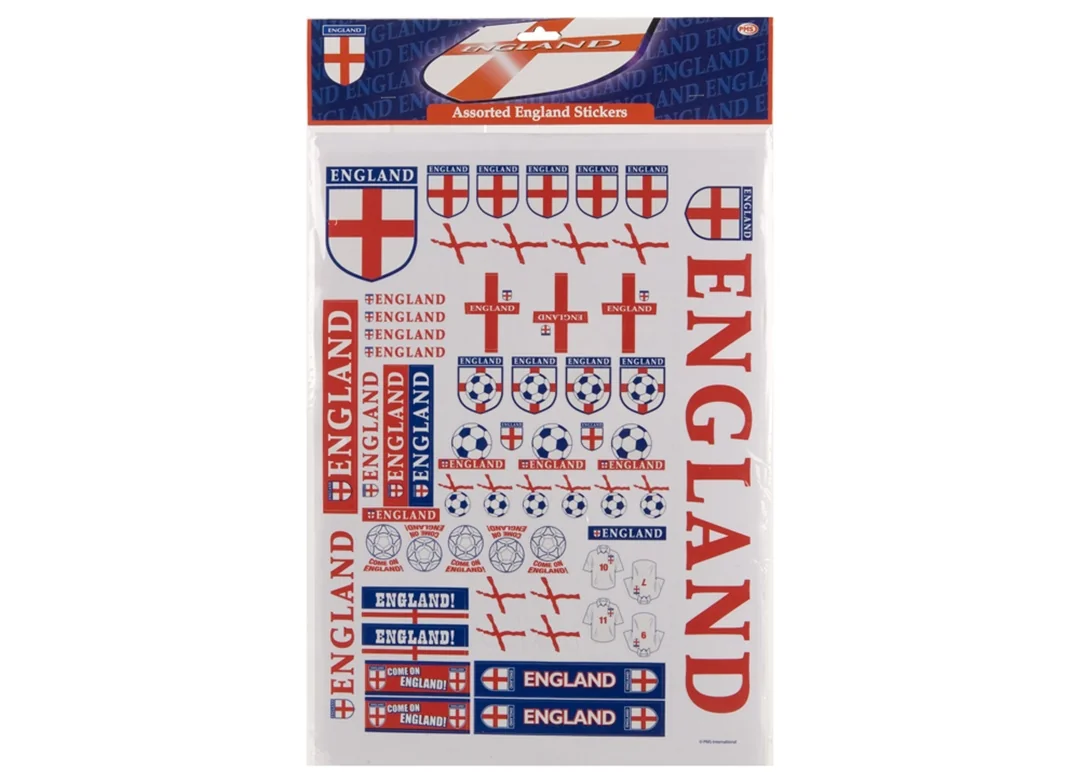 Stickers, blister, England design