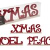 Christmas decoration, mix of 3 designs
