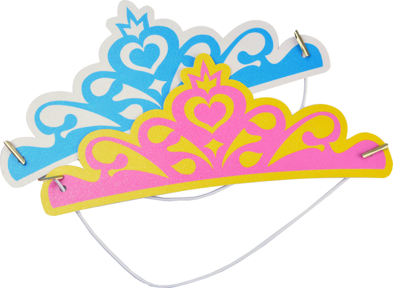 Tiara brokatowa (2 szt.)