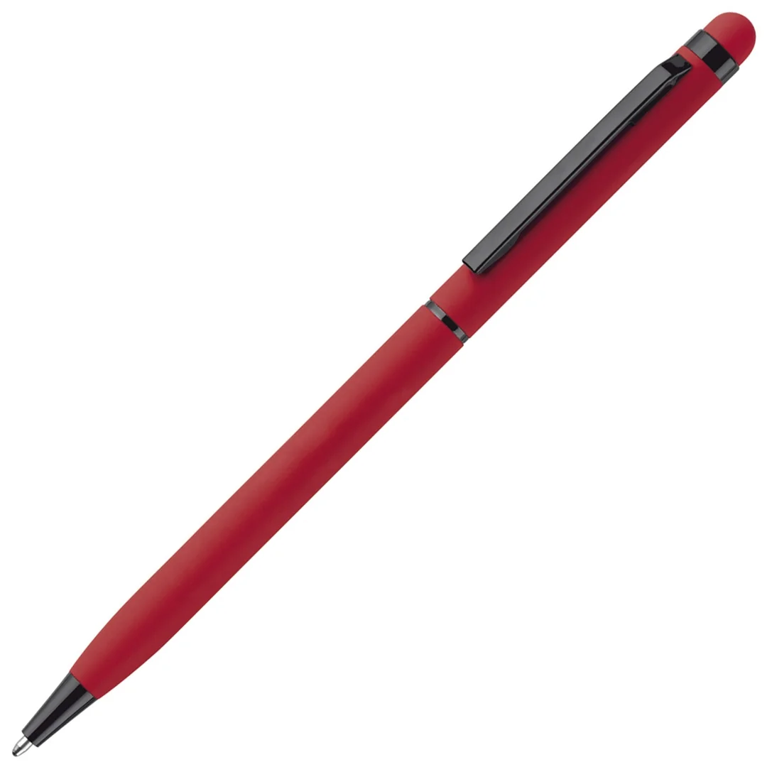 Rubberized Stylus Slim Stylus Red