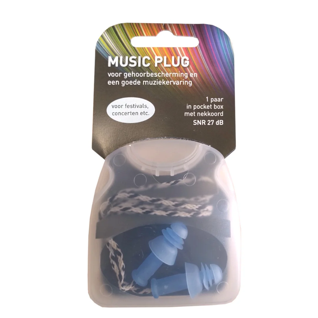 Festival ear stoppers with string