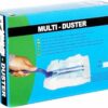 Multi-Duster dusting brush with handle and 3 spare parts