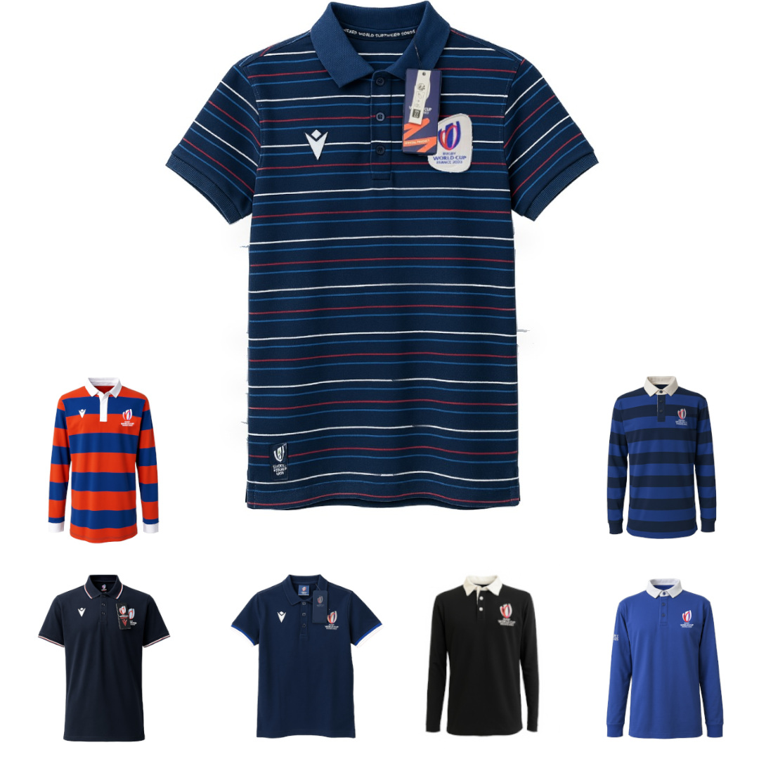 Koszulka POLO Rugby World Cup 2023 Damska/Męska MIX wzorów i rozmiarów