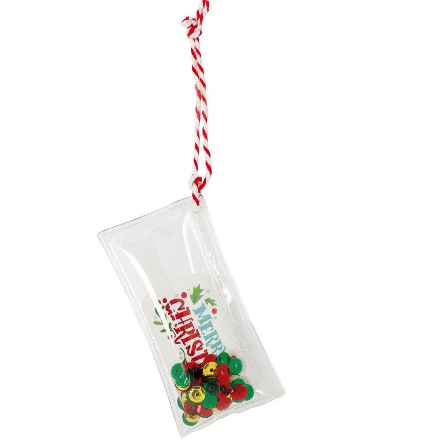 6 Christmas Decorations - Pillows With Accessories 3 pcs. 7x5 cm