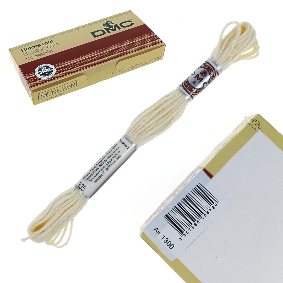 Włóczka bawełniana DMC Mulina Motek 10 m N35 Nacar