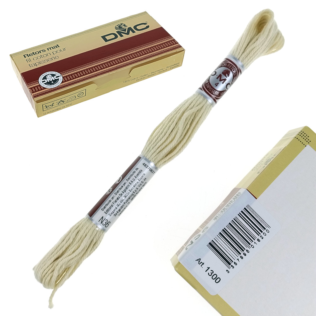 Włóczka bawełniana DMC Mulina Motek 10 m N36 Gardenia