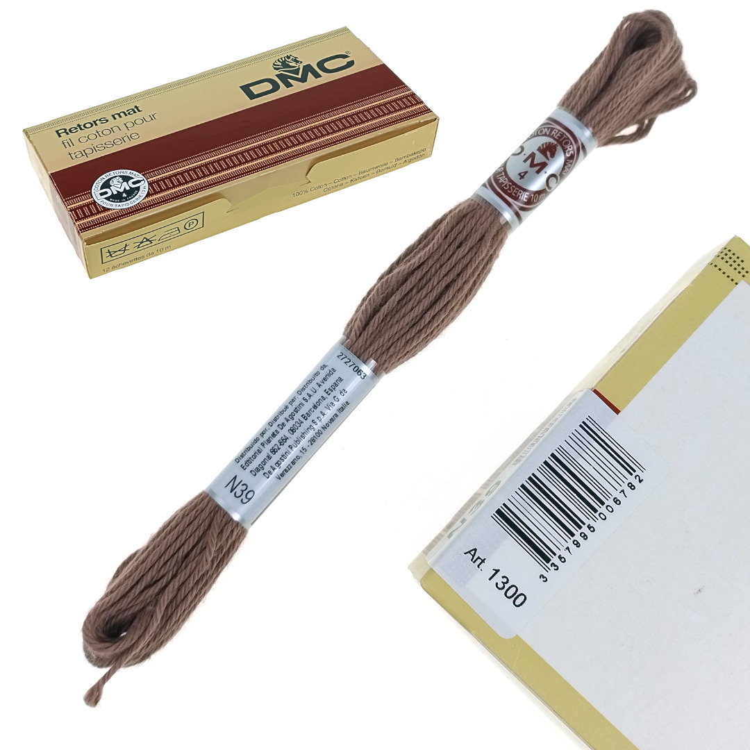 Włóczka bawełniana DMC Mulina Motek 10 m N39 Ombre