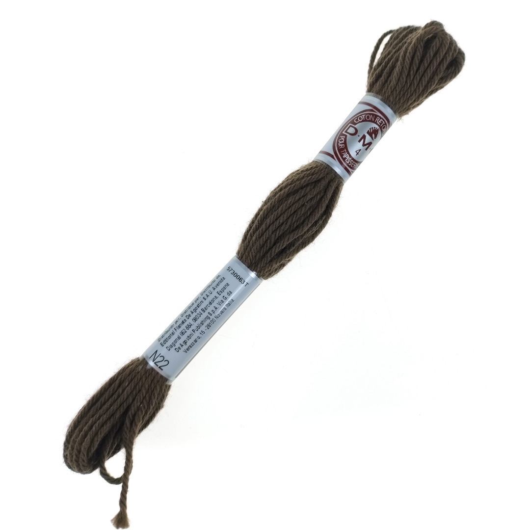 Włóczka bawełniana DMC Mulina Motek 10 m N22 Tropic Brown