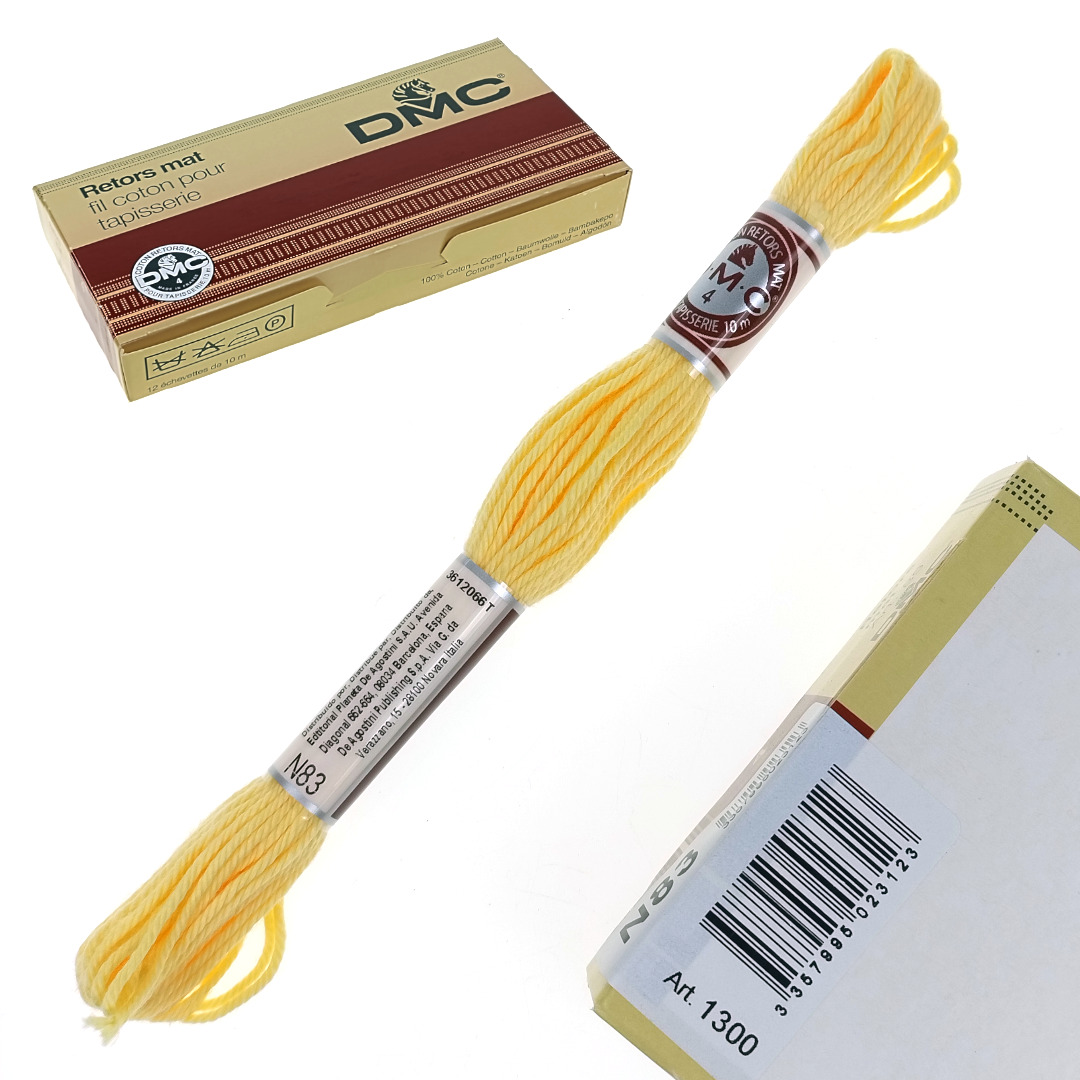 Włóczka bawełniana DMC Mulina Motek 10 m N83 Blé